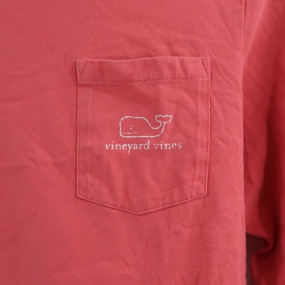 Vineyard Vines Kids Long Sleeve T-Shirt Salmon Colored Size Large - Picture 3 of 6